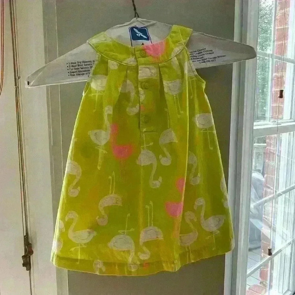 Carter’s Flamingo Dress, 18 months - Picture 4 of 6